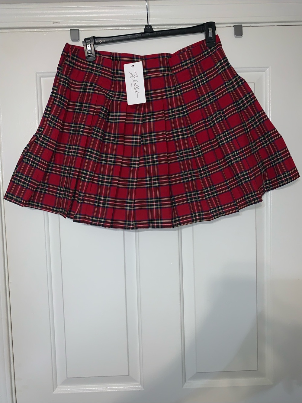Women’s Fashion Wildcat Plaid skirt ( Size 1X) New W/Tags